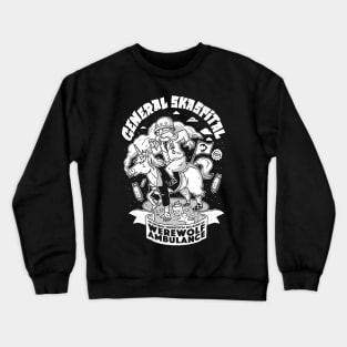 General Skaspital- An Entirely Real Shirt of an Entirely Theoretical Band! Crewneck Sweatshirt